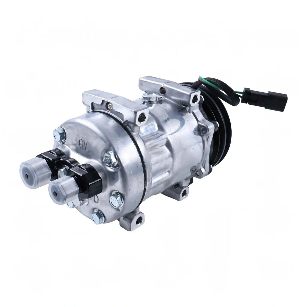 24V 7H15 A/C Compressor 333/U6473 SD7H154137 for JCB Loader 427 437 - Fab Heavy Parts