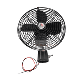 24V 8 Inch Cab Fan Air Circulating Fan for Excavator Loader Backhoe Tractor - Fab Heavy Parts