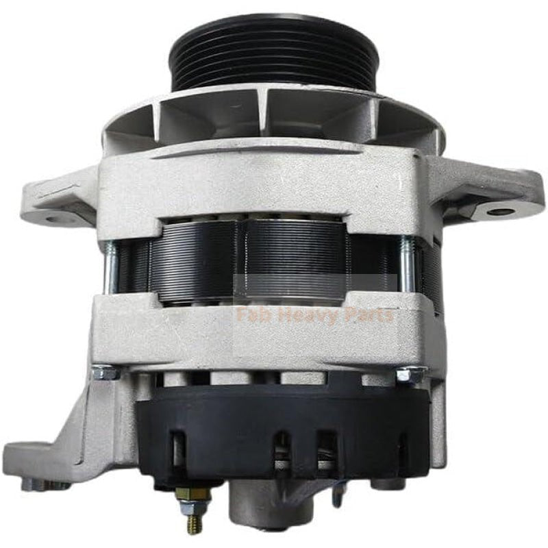 24V 80A Alternator Assembly 300901 - 00165C Fits for Doosan Engine DP126LA DP126LB - Fab Heavy Parts