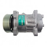 24V 8PK 7H15 Aftermarket Sanden 8085 A/C Compressor - Fab Heavy Parts