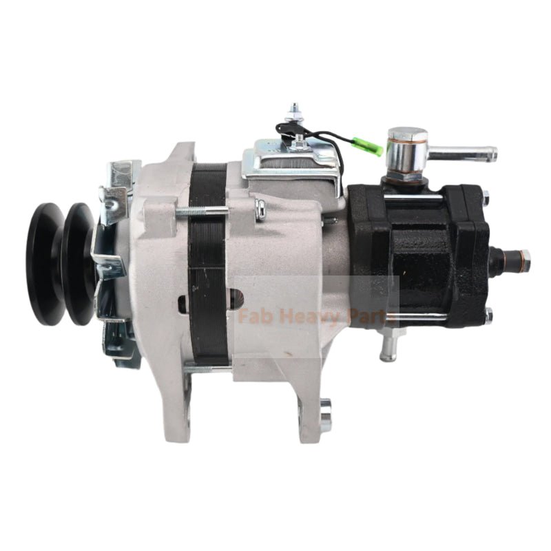 24V Alternator 1 - 81200314 - 0 for Isuzu Engine 6BD1 Hitachi Excavator UH07 - 7 UH08 - 3 - Fab Heavy Parts