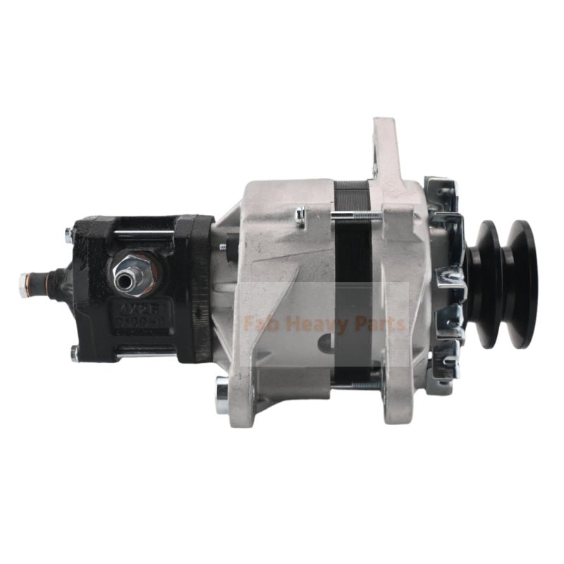 24V Alternator 1 - 81200314 - 0 for Isuzu Engine 6BD1 Hitachi Excavator UH07 - 7 UH08 - 3 - Fab Heavy Parts