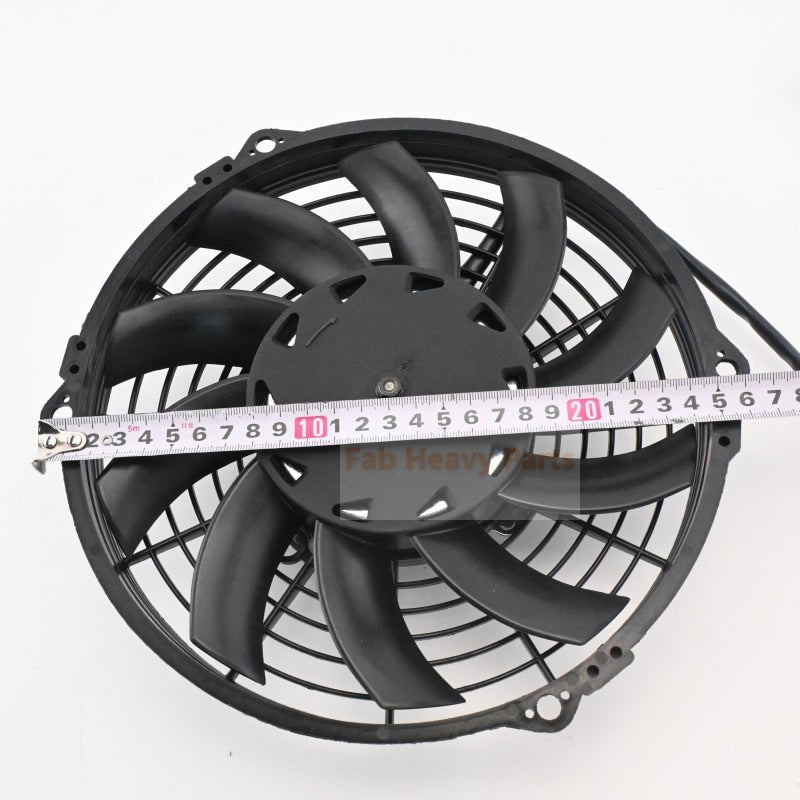 24V Electric Cooling Radiator Fan Blower 30100336 VA07-BP12/C-58A - Fab Heavy Parts