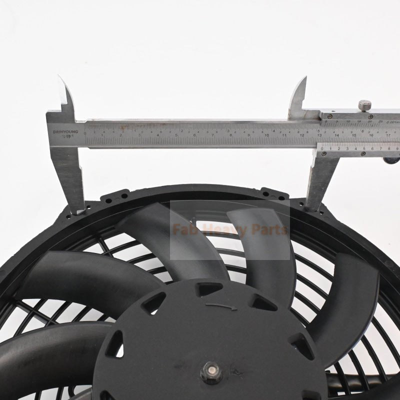 24V Electric Cooling Radiator Fan Blower 30100336 VA07-BP12/C-58A - Fab Heavy Parts