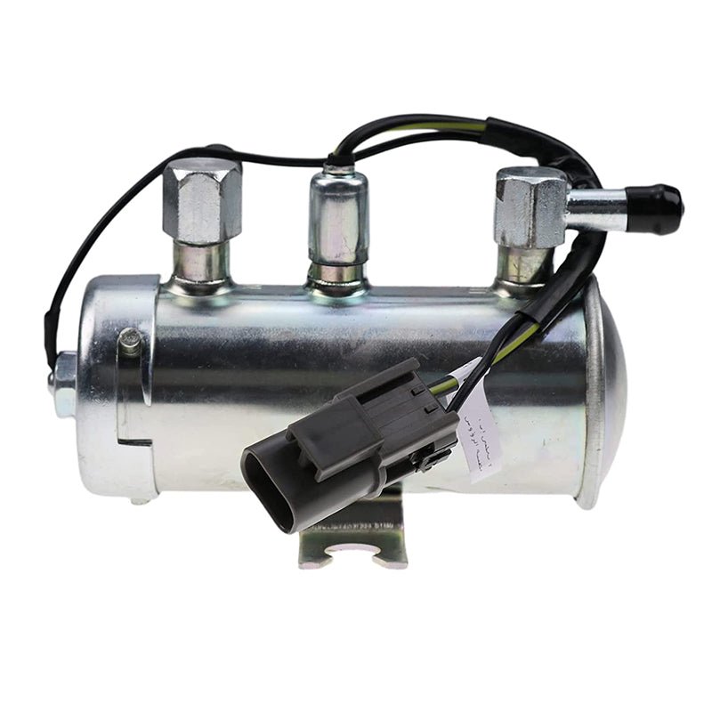 24V Electric Fuel Feed Pump KHH11880 KHR30380 KHR12840 8980093970 Fits for Isuzu 4HK1 6HK1 Fits Case CX130B CX160B CX160C CX210B CX240B CX250C CX290B CX300C CX330 CX350B CX470C CX80 - Fab Heavy Parts