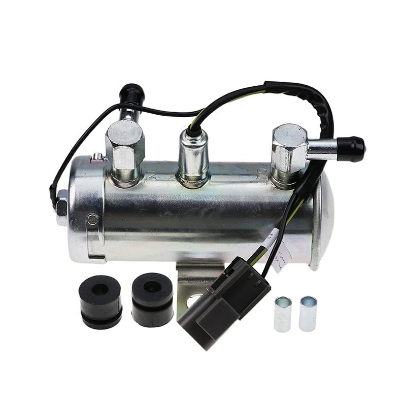 24V Electric Fuel Feed Pump KHH11880 KHR30380 KHR12840 8980093970 Fits for Isuzu 4HK1 6HK1 Fits Case CX130B CX160B CX160C CX210B CX240B CX250C CX290B CX300C CX330 CX350B CX470C CX80 - Fab Heavy Parts