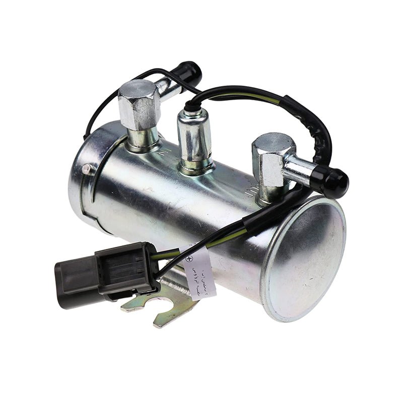24V Electric Fuel Feed Pump KHH11880 KHR30380 KHR12840 8980093970 Fits for Isuzu 4HK1 6HK1 Fits Case CX130B CX160B CX160C CX210B CX240B CX250C CX290B CX300C CX330 CX350B CX470C CX80 - Fab Heavy Parts