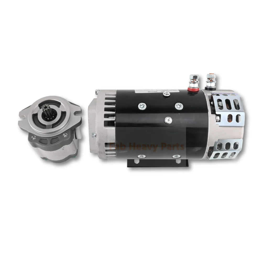 24V Electric Motor 40844GT & Hydraulic Pump 96193GT Fits for Genie GS-1530 GS-2032 GS-2046 GS-3232 GS-4655