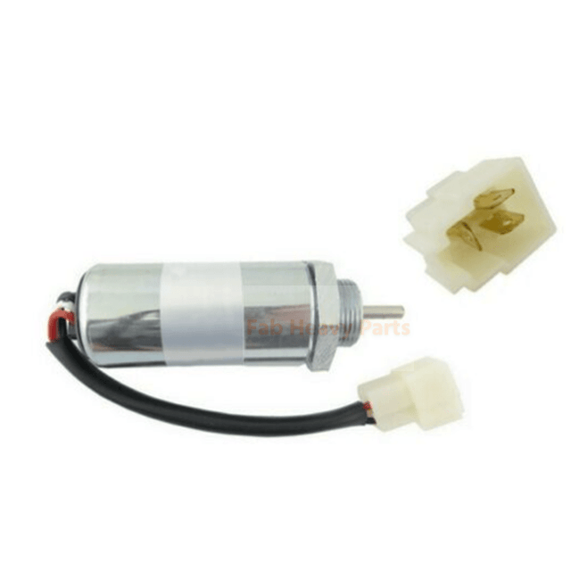 24V Flameout Solenoid Switch 87209 - 1152 Fits for Hitachi Excavator EX70 - Fab Heavy Parts