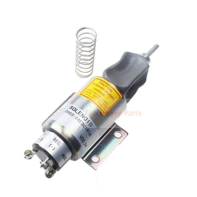 24V Fuel Flameout Solenoid Valve 2003 - 24E3U1B1A Fits for Woodward SA - 3329 - 24 - Fab Heavy Parts