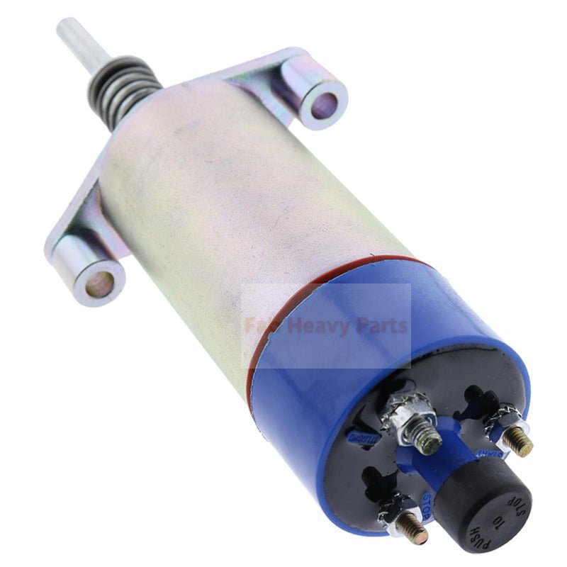 24V Fuel Shut Off Solenoid 3E - 7985 3E7985 Fits for Caterpillar CAT 3306 3304 Engine 330 330L 330B 350 350L Excavator - Fab Heavy Parts