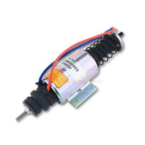 24V Fuel Shut Off Solenoid 98423938 Fits for Hitachi AKEL 4000 - Fab Heavy Parts