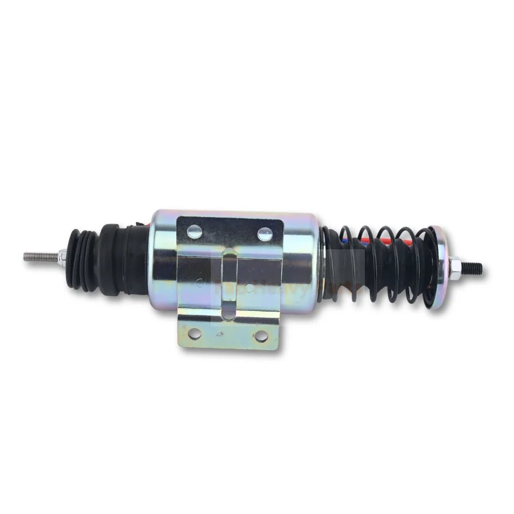 24V Fuel Shut Off Solenoid 98423938 Fits for Hitachi AKEL 4000 - Fab Heavy Parts