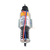 24V Fuel Shut Off Solenoid 98423938 Fits for Hitachi AKEL 4000 - Fab Heavy Parts