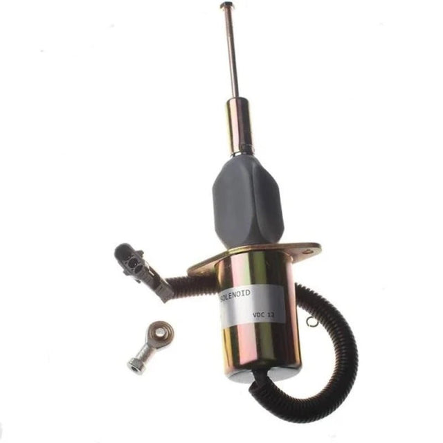 24V Fuel Shut Off Solenoid RE53559 for Johe Deere Diesel Engine - Fab Heavy Parts