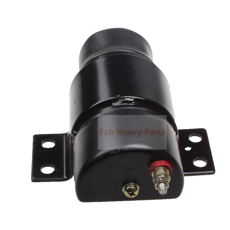 24V Fuel Shutoff Solenoid 30898 - 04100 Fits for Mitsubishi Engine 6D14 6D22 Kebolco Excavator K909A K910 K912A K916 K935 - Fab Heavy Parts