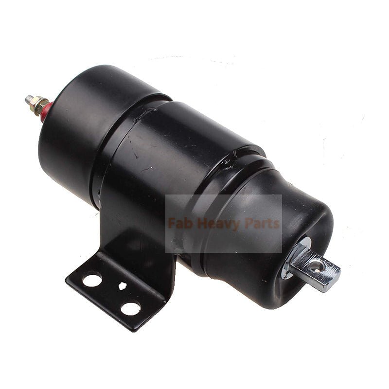 24V Fuel Shutoff Solenoid 3089804100 Fits for Hyundai Crane HC50E - Fab Heavy Parts