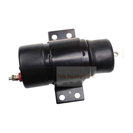24V Fuel Shutoff Solenoid 3089804100 Fits for Hyundai Crane HC50E - Fab Heavy Parts