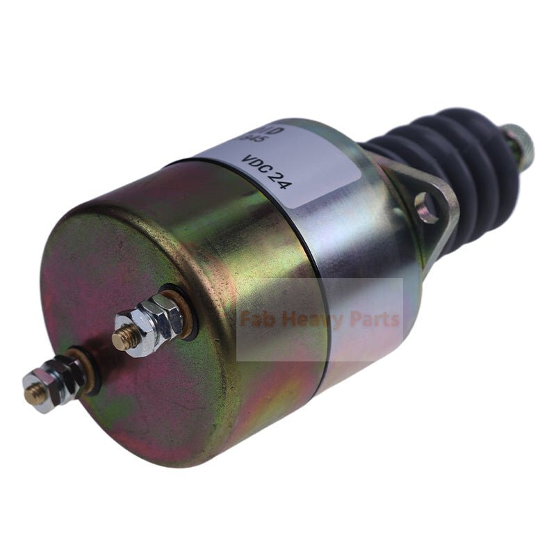 24V Fuel Shutoff Solenoid SA - 1637 - 24 MEP002A - MEP003A Fits for Woodward - Fab Heavy Parts