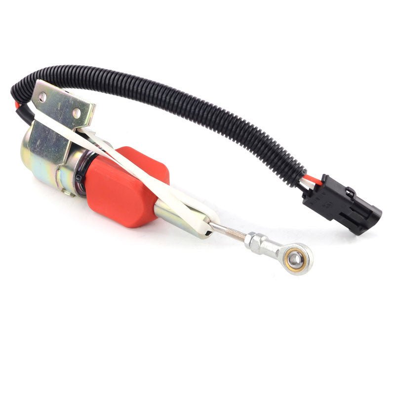 24V Fuel Solenoid J932530 Fits for Case CX130 CX160 845 850G 1150G Crawler Tractor - Fab Heavy Parts