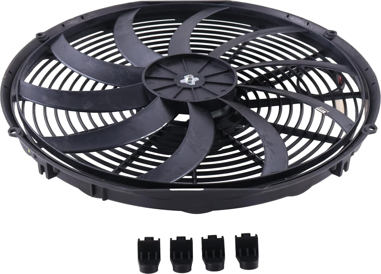 24V Radiator Fan VA18-BP70/LL-41S - Fab Heavy Parts