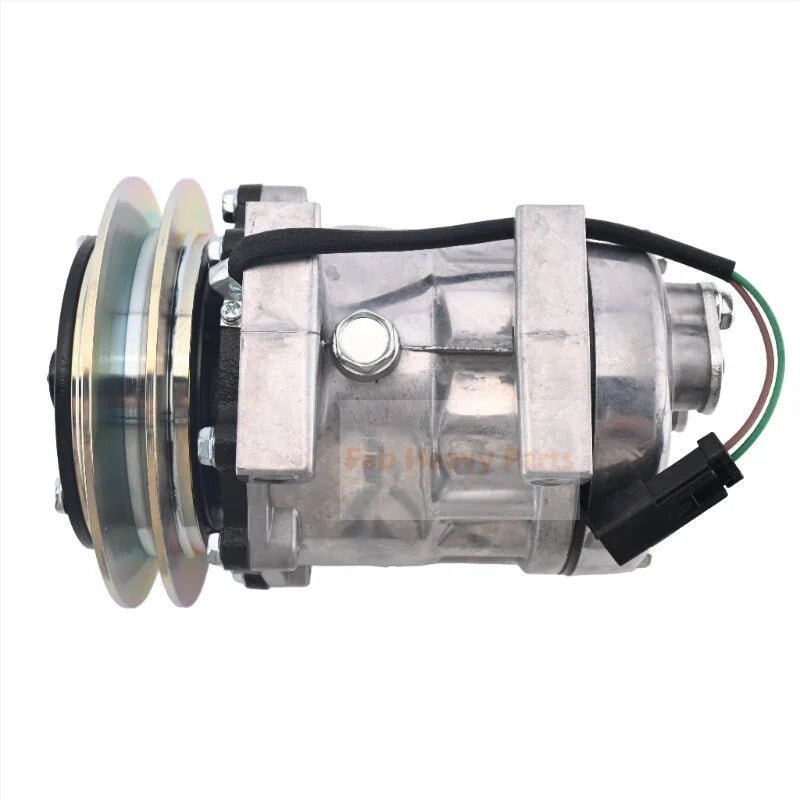 24V Sanden SD7H13 A/C Compressor KHR3241 KHR3197 Fits for Link - Belt Fits Case Fits Kobelco - Fab Heavy Parts