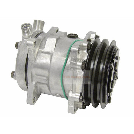 24V SD5H09 A/C Compressor 232 - 9203 2329203 5073 Fits for Caterpillar CAT 236D 242D 246D 257D 259D 262D 272D 279D 287D 289D 299D - Fab Heavy Parts