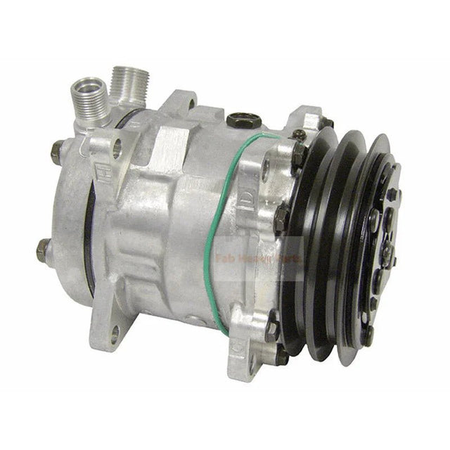 24V SD5H09 A/C Compressor 232 - 9203 2329203 5073 Fits for Caterpillar CAT 236D 242D 246D 257D 259D 262D 272D 279D 287D 289D 299D - Fab Heavy Parts