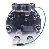 24V SD7H13 A/C Compressor 4674027 Fits for John Deere Excavator 60D 60G - Fab Heavy Parts