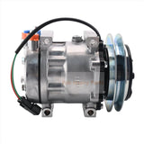 24V SD7H13 A/C Compressor LC91V00001F1 Fits for Kobelco Excavator SK160LC SK200 - 6 SK210LC SK250LC SK290LC SK330LC SK480LC - Fab Heavy Parts