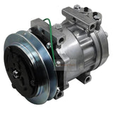 24V SD7H13 A/C Compressor YX91V00001F1 Fits for Kobelco Excavator SK130 SK250 SK330 SK235SR SK250LC - Fab Heavy Parts