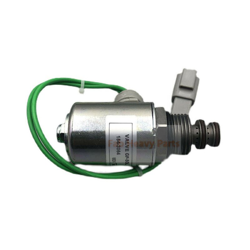 24V Solenoid Valve 154 - 3064 1543064 Fits for Caterpillar CAT 120H 120K 12H 12K 135H 140H 140K 143H 14H 160H 160K 163H 16H 24H - Fab Heavy Parts