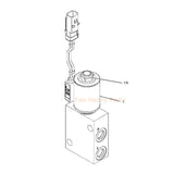 24V Solenoid Valve 368 - 8651 3688651 Fits for Caterpillar CAT 311D LRR 312D 314E LCR 320D 324D 336D 345C 345D 349D M313D M316D M322D - Fab Heavy Parts