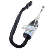 24V Stop Solenoid 504017345 Fits for CASE Wheeled Excavator WX170 WX200