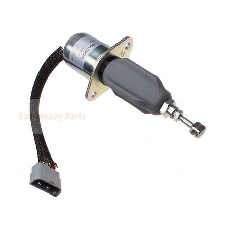 24V Stop Solenoid VOE11033615 Fits for Volvo Wheel Loader L180 L180C L50B L50C - Fab Heavy Parts