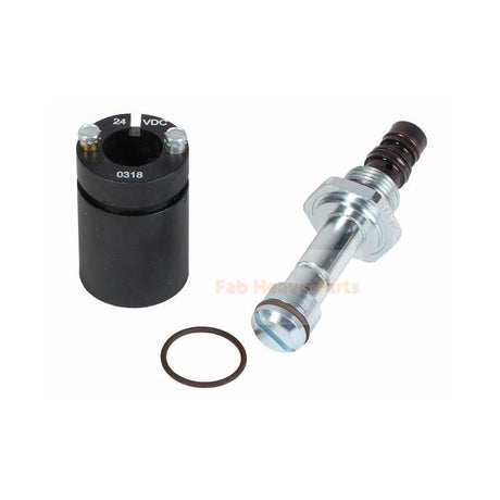 24V Transmission Solenoid Valve Assembly 79053454 75206641 Fits for New Holland Motor Grader FG105 FG70 FG75 FG85 - Fab Heavy Parts
