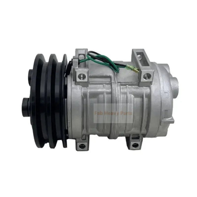 24V Valeo Seltec TM21 A/C Compressor Z0018298D T643349A Fits for John Deere Caterpillar CAT Komatsu - Fab Heavy Parts