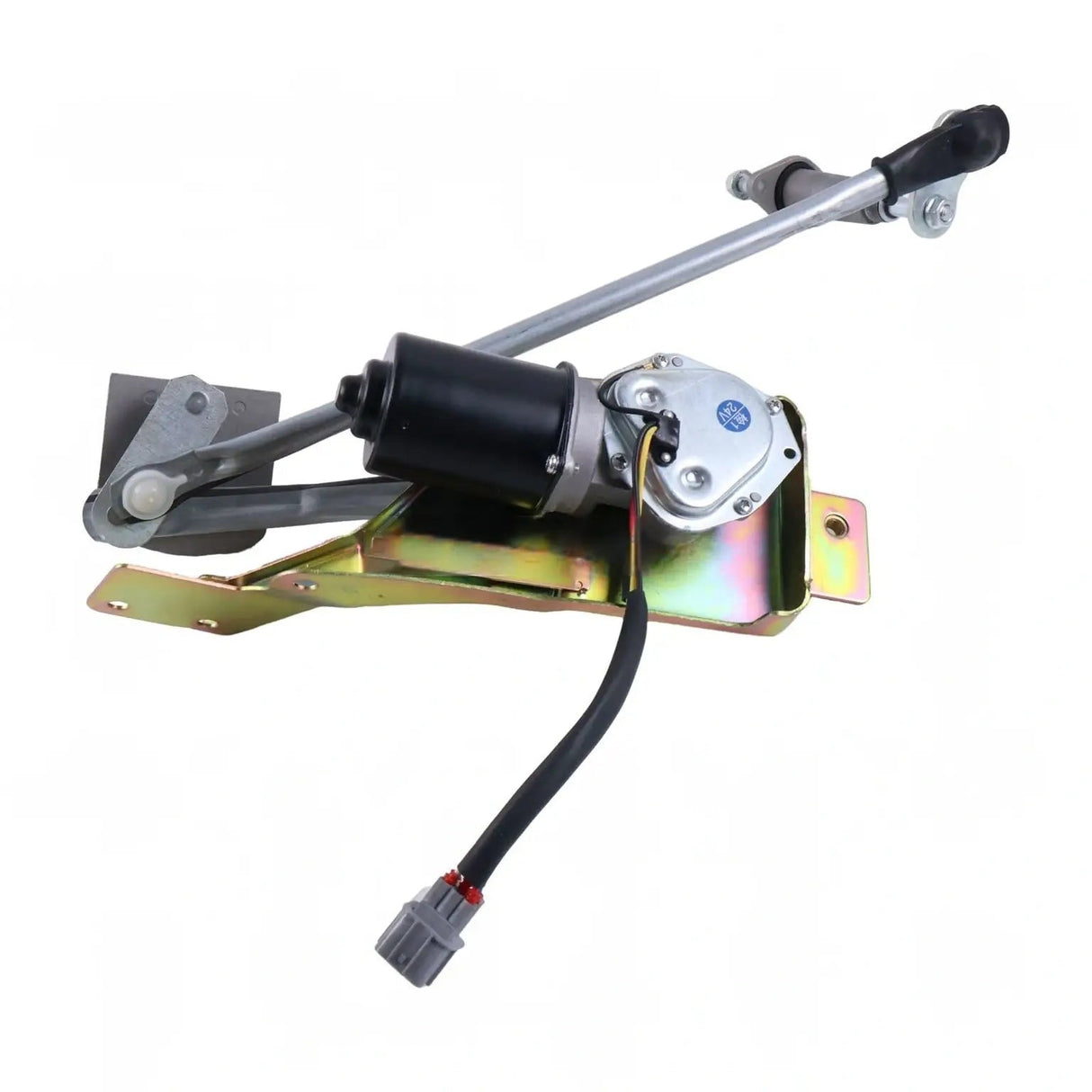24V Wiper Motor 4453690 for Hitachi ZX110 ZX120 ZX160 ZX180LC ZX200 ZX230 ZX270 ZX330 ZX600 ZX800 - Fab Heavy Parts