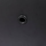 25 Gallon 12 Gauge Steel Hydraulic Fluid Reservoir Tank with Inlet 2' FNPT and Outlet 1 - 1/4' FNPT Side Vertical - Mount With Temp and Sight Gauge - Fab Heavy Parts