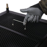 25 - Gallon Low - Profile Oil Drain Pan with Manual Pump - Fab Heavy Parts