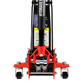 2.5 Ton Low Profile Floor Jack Steel Racing with Dual Pistons Quick Lift Pump Lifting Range 3.5" - 19.5" - Fab Heavy Parts