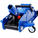 2.5 Ton Low Profile Heavy - Duty Steel Racing Floor Jack with Single Piston Lift Pump Lifting Range 3.5" - 14.50" - Fab Heavy Parts