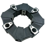 Acoplamiento de goma 250A para excavador y compresor de aire