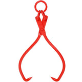 25inch Skidding Tongs with Ring Red - Fab Heavy Parts