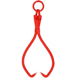 25inch Skidding Tongs with Ring Red - Fab Heavy Parts