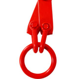25inch Skidding Tongs with Ring Red - Fab Heavy Parts