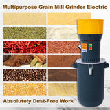 25L Grain Mill Grinder Electric Corn Grinder with 5 Grinder Sieves + 1 Wrench - Fab Heavy Parts