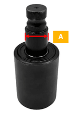 2668794 266-8794 Top Roller Track Carrier Fits CAT 303.5C 303.5D 303C 304D 303E - Fab Heavy Parts