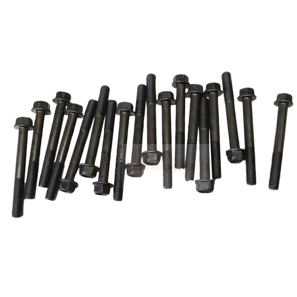 26X Cylinder Head Bolt M14 Fits for Isuzu 4HK1 4HF1 6HK1 for Case CX210B for Hitachi ZX200 - Fab Heavy Parts