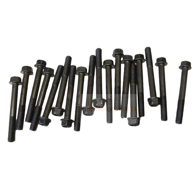 26X Cylinder Head Bolt M14 Fits for Isuzu 4HK1 4HF1 6HK1 for Case CX210B for Hitachi ZX200 - Fab Heavy Parts
